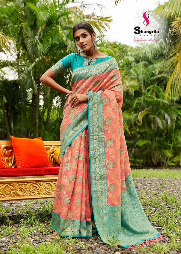 Shangrila Banarasi Weaves Fancy Rich Look Silk Saree 